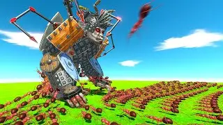 Армия муравьёв сражается с обновлённым Горо — симулятор битвы Animal Revolt