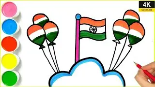 Happy republic day special drawing | Flag drawing | Indian Flag drawing | republic day special |