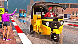 Tuk Tuk Rickshaw Ride - City Streets to Mountain Paths - android gamePlay