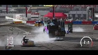 Wreckfest 25.06.14 Motorhome Rampage Rush - Big Valley Speedway Demolition Arena