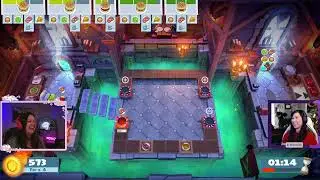 Overcooked! All You Can Eat Campaign w/ Brutewanda (Our first time trying Stream Together)