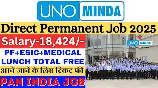 HIGH PAYING JOB ALERT! UNO MINDA Job Vacancy | Salary-20000 | Bit Campus Recruitment 2025 | Iti Jobs