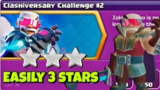 Easiest way to 3 stars Clashiversary challenge # 2 (Clash Of Clan)