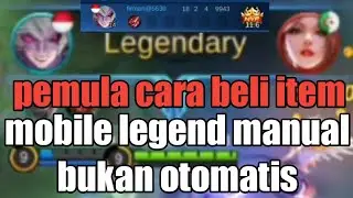 pemula cara membeli item mobile legend item manual bukan yg otomatis