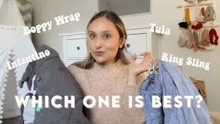 Best Baby Carriers Review | best baby wraps for 2023 *try on*