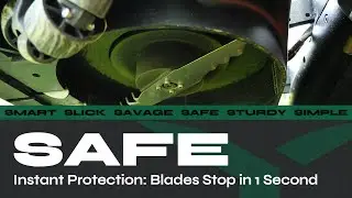Lymow One Robotic Mower | Safe | Quick Blades Stop