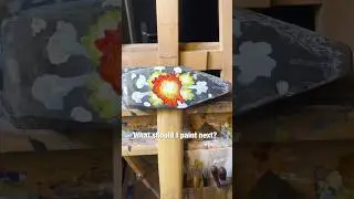 he&lsquo;s painting WHAT on that hammer? #solarpunk #solarpunkart #art