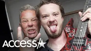 Joseph Quinn Meets Metallica & They Give 'Stranger Things' Star An Epic Gift