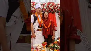 Beautiful Couple , Wedding Ceremony of Nepali Actress Deeya Pun Sis 🎉🎉🎉 #deeyapun #diyapunmarriage