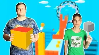 Cube Surfer! - раннер на кубиках для iOS и Андроид