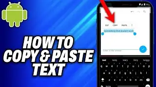 How To Copy and Paste Text on Android -Easy Fix