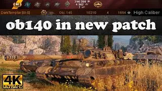 Object 140 in New Patch &ndash; 10K Damage, 4 Kills, 3400 Block, 1725 Assist | Ultra HD 4K World of Tanks