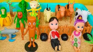 Farm Animal Toys | Cow, Goat, Horse & Funny Anomaly Characters 