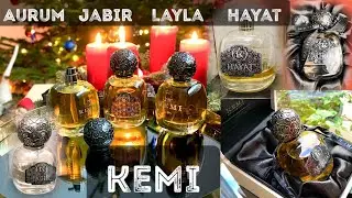 KEMI ~ AL KIMIYA ~ LAYLA ~ AURUM ~ JABIR ~ HAYAT ~ затест ~ обзор ~ Рождество 2021
