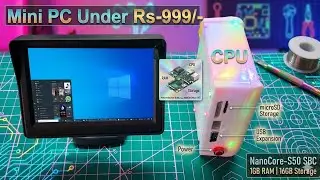 How To Make Portable Computer PC at home, Raspberry Pi Zero W Pc, Laptop under Rs-1199 Only, Desktop