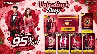February Mystery Shop | Next Mystery Shop Free Fire Valentine's Mystery Shop New Event Kab Aayega