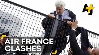 Air France Workers Storm Headquarters, Chase Off Executives