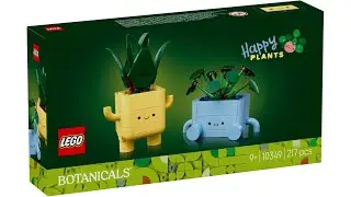 LEGO 10349 Instructions | Botanicals | Happy Plants | Botanical Collection