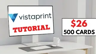 How To Create VistaPrint Business Cards In 2024! (Step By Step Tutorial)
