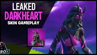 LEAKED &ldquo;DARKHEART&rdquo; SKIN GAMEPLAY!!! - Fortnite Battle Royale