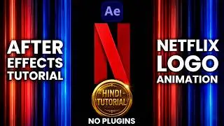 Netflix Logo Animation | After Effects Tutorial | #tutorial #aftereffects