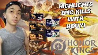 Highlights Epic Kills With Hou Yi From Vedzy Gameplay - Honor of Kings