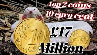 10 Euro Cent &Eacute;ire 2004 & 2008 &ndash; Irish Harp Golden Euro Coins Collection