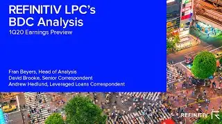 Refinitiv LPC's 1Q20 BDC Earnings Preview