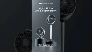 DREO TurboPoly&trade; Fans: Mighty Airflow. Whole-Room Comfort.