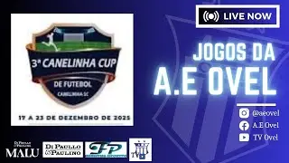 Sub-14 - 3&ordf; Canelinha Cup - AE Ovel x Tiradentes EC/SC (Quartas-de-Finais)