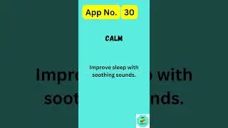 Transform Your Day with Calm: App Byte Insights 🌿☮️ | Stress-Free Living Unveiled! #appbyteinsights
