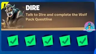 Talk to Dire and Complete the Wolf Pack Questline | Fortnite Chapter 2 Season 8