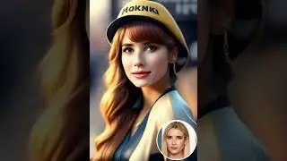 【Face Swap For Dummy】: Monika's Transcendent Vision | WonderPix