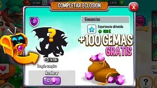 CONSEGUÍ MI PRIMER DRAGÓN VAMPIRO Y MUCHAS GEMAS !! Dragon City KID
