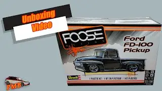 I Unboxed The Ford Fd-100 Pickup 1:25 Scale Revell Model Kit!