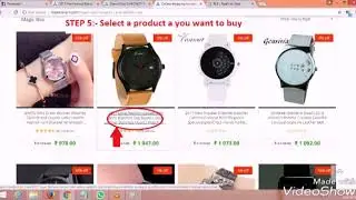 Purchasing method from a Global Shopping Site.......