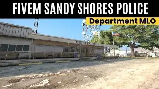 Fivem Sandy Shores Police Department MLO Interior & map for Roleplay | FiveM Mlo