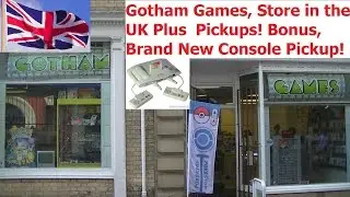 Gotham Games in the UK + Pickups (New Mystery Console!) - Adam Koralik