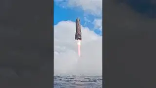 WOW! Watch SpaceX Land The Last v2 Starship In The Ocean [4K]