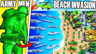 Unboxing Toy Army Men D-DAY BEACH INVASION Bucket...
