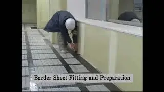 Network Floor low profile - loose lay - raised access floor installation