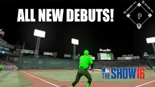 All New Debuts! - MLB The Show 16 Diamond Dynasty Gameplay