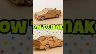 How to Make Toyota Supra Car from Cardboard | DIY Supra #cardboardcrafts