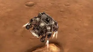 NASA's Mars 2020 Perseverance Rover Landing Animations