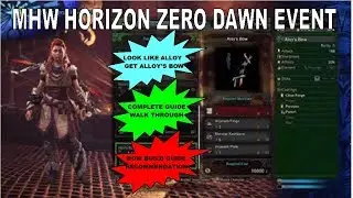 URGENT! HZD EVENT! How to Get the Aloy Armor Set and Bow (LOOK LIKE ALOY) FULL GUIDE + BOW BUILD