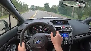 2020 Subaru WRX Series.White - POV Test Drive (Binaural Audio)