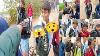 Bike Ride Par Aisa Ho Gaya 😱 | School Ke Bacchon Ki 😯 Zabardast Bheed😱 CharlieVlogs29 👍👈