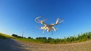 Anf&auml;nger Drohne, Spyrit Max T2M f&uuml;r Ca.150 Euro. Unboxing und erster Testflug.