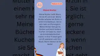 Deutsch Lesen A1 - Learn German #lernedeutsch