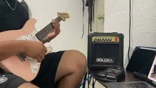 Squier mini shell pink + RP55 + Goldea 10W